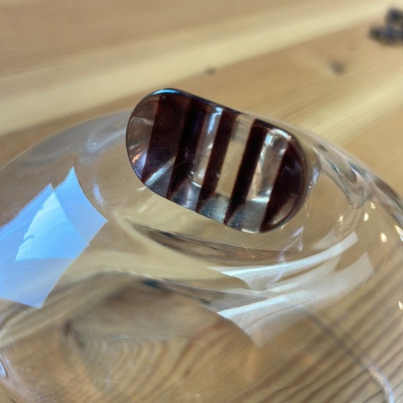 Vintage Mod pop art op art lucite ring size 7.5 - Picture 4 of 9